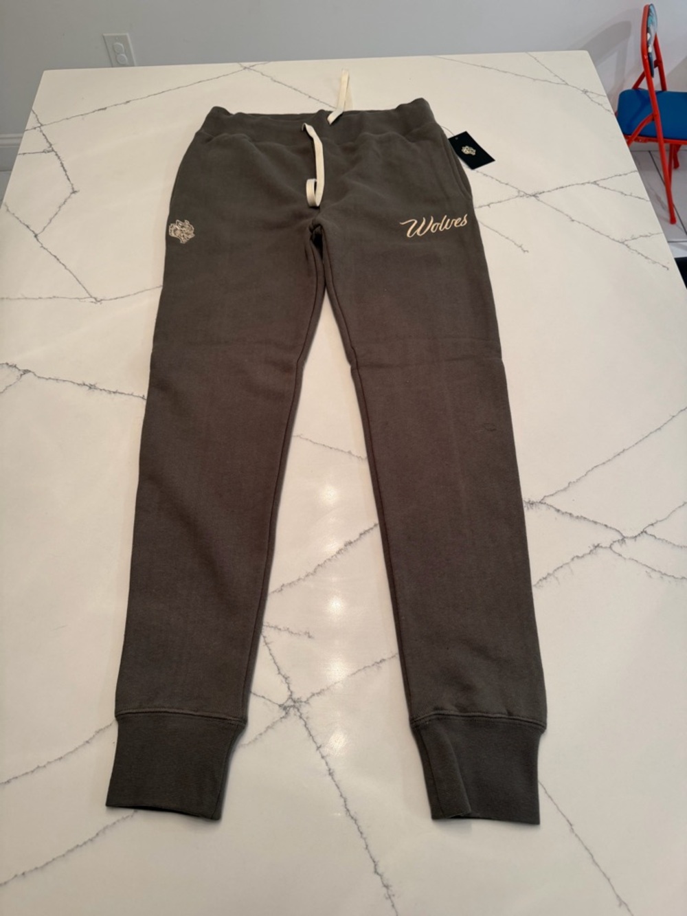 Darc Sport Wolves Drawstring Jogger Pants - Olive Green
